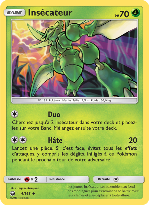 Insécateur 4 — Celestial Storm (French Pokémon TCG card)