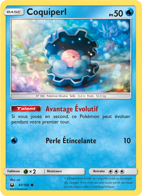 Coquiperl 41 — Celestial Storm (French Pokémon TCG card)