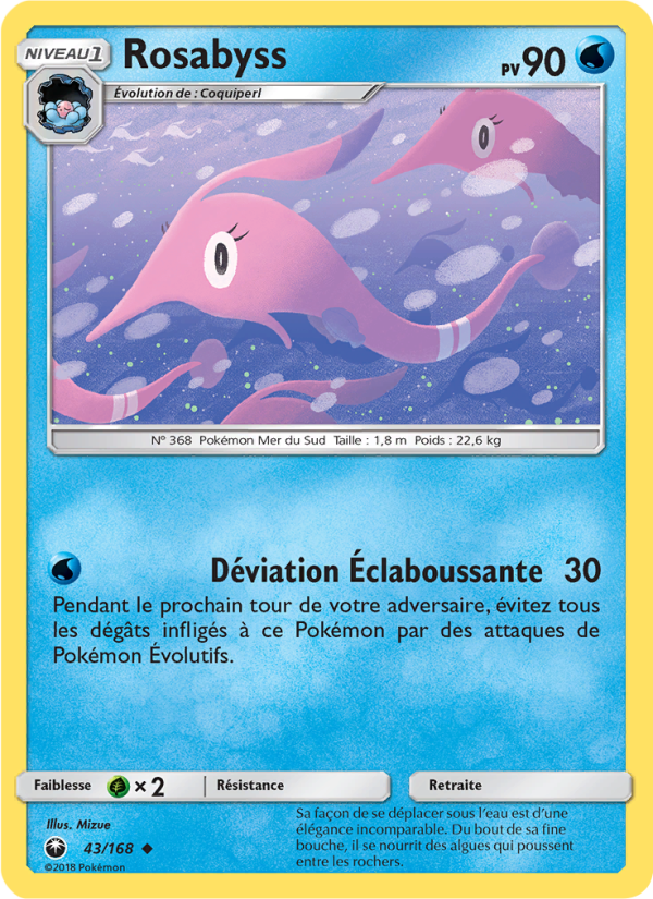Rosabyss 43 — Celestial Storm (French Pokémon TCG card)