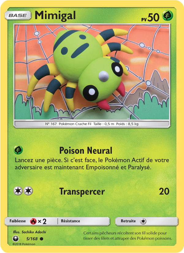 Mimigal 5 — Celestial Storm (French Pokémon TCG card)