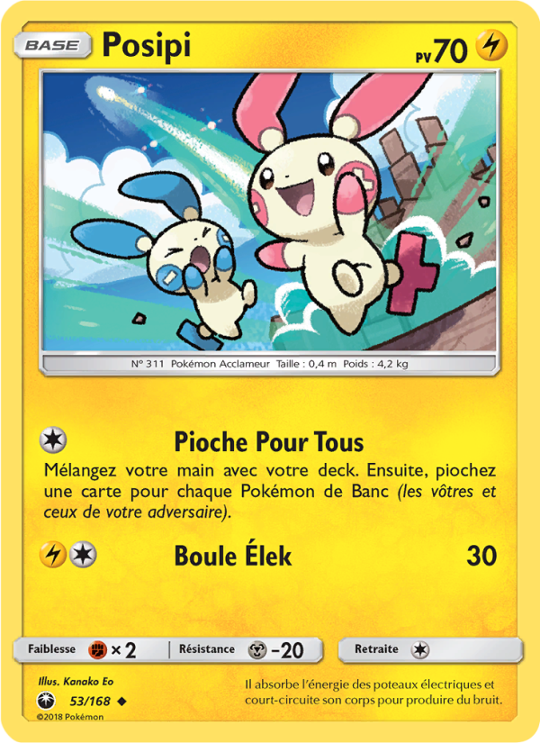 Posipi 53 — Celestial Storm (French Pokémon TCG card)