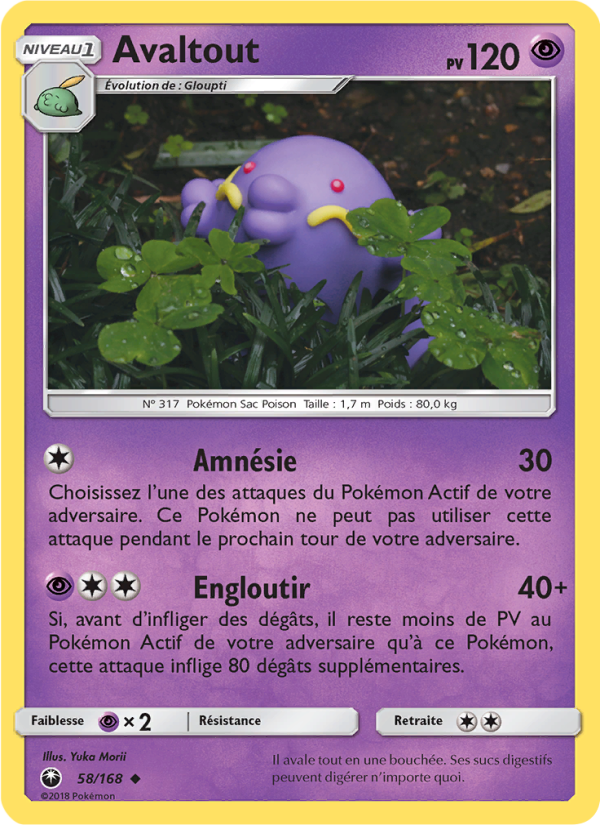 Avaltout 58 — Celestial Storm (French Pokémon TCG card)
