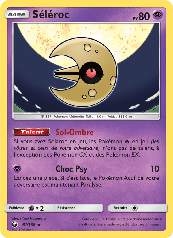 Séléroc 61 — Celestial Storm (French Pokémon TCG card)