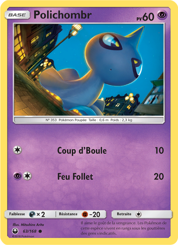 Polichombr 63 — Celestial Storm (French Pokémon TCG card)
