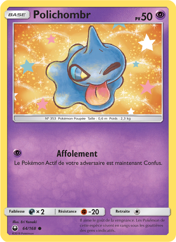 Polichombr 64 — Celestial Storm (French Pokémon TCG card)