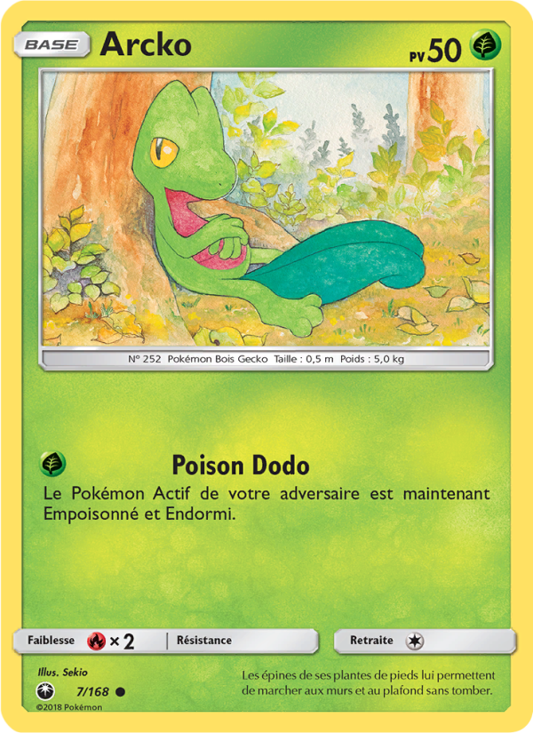 Arcko 7 — Celestial Storm (French Pokémon TCG card)