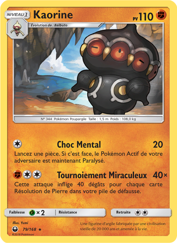 Kaorine 79 — Celestial Storm (French Pokémon TCG card)