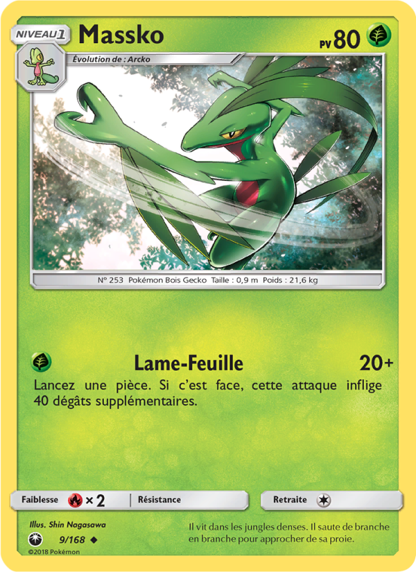 Massko 9 — Celestial Storm (French Pokémon TCG card)