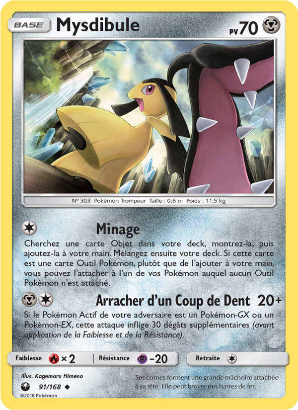 Mysdibule 91 — Celestial Storm (French Pokémon TCG card)