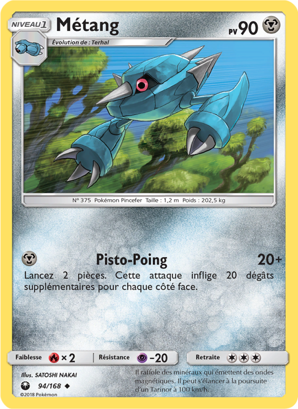 Métang 94 — Celestial Storm (French Pokémon TCG card)
