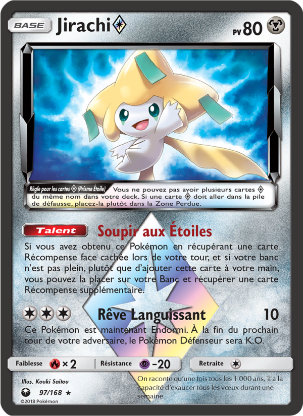 Jirachi ◇ 97 — Celestial Storm (French Pokémon TCG card)