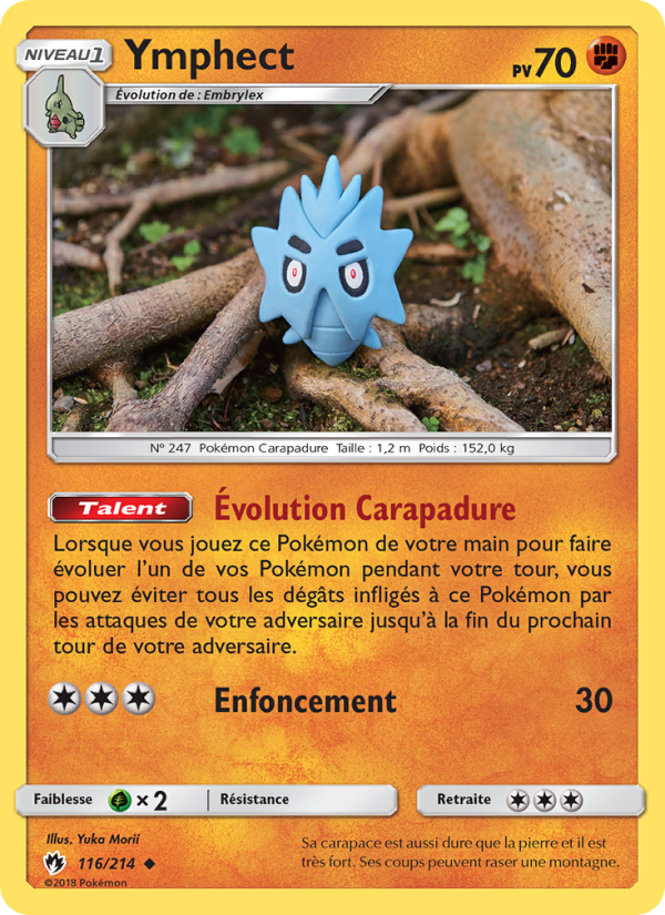 Ymphect 116 — Lost Thunder (French Pokémon TCG card)