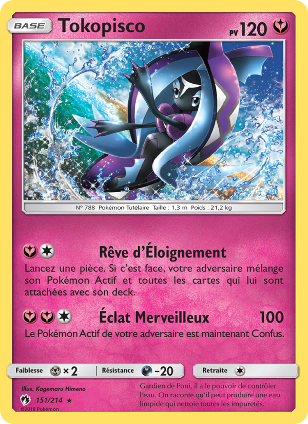 Tokopisco 151 — Lost Thunder (French Pokémon TCG card)