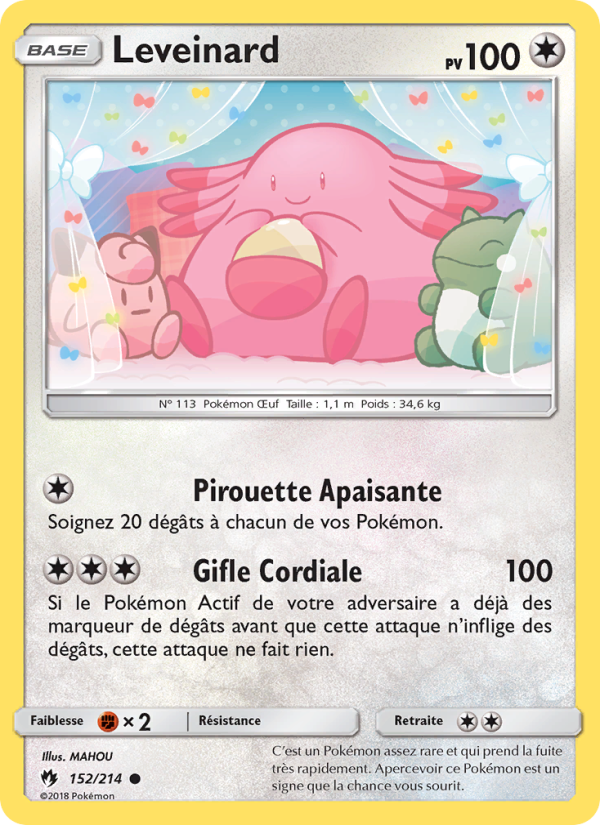 Leveinard 152 — Lost Thunder (French Pokémon TCG card)