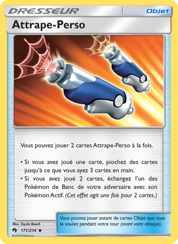 Attrape-Perso 171 — Lost Thunder (French Pokémon TCG card)
