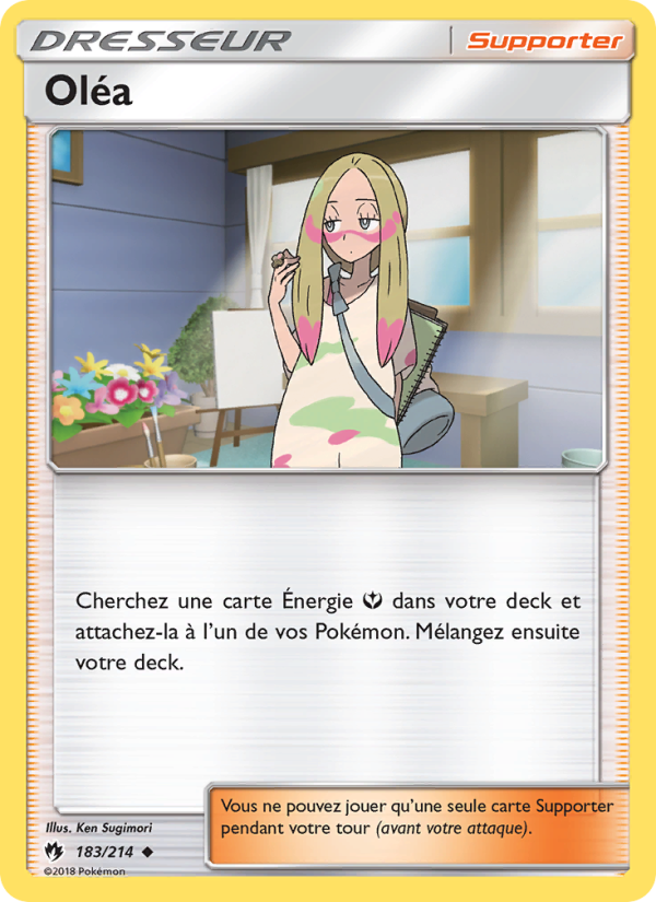 Oléa 183 — Lost Thunder (French Pokémon TCG card)