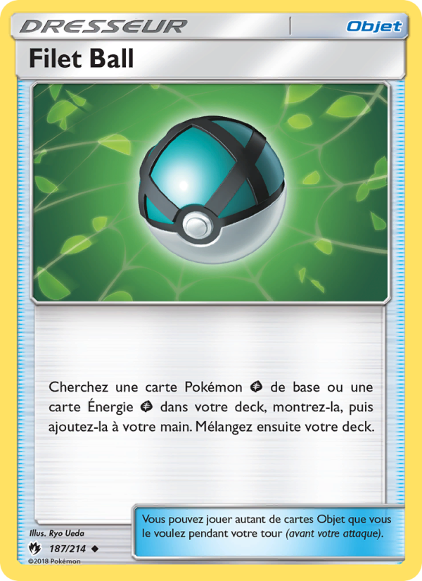 Filet Ball 187 — Lost Thunder (French Pokémon TCG card)