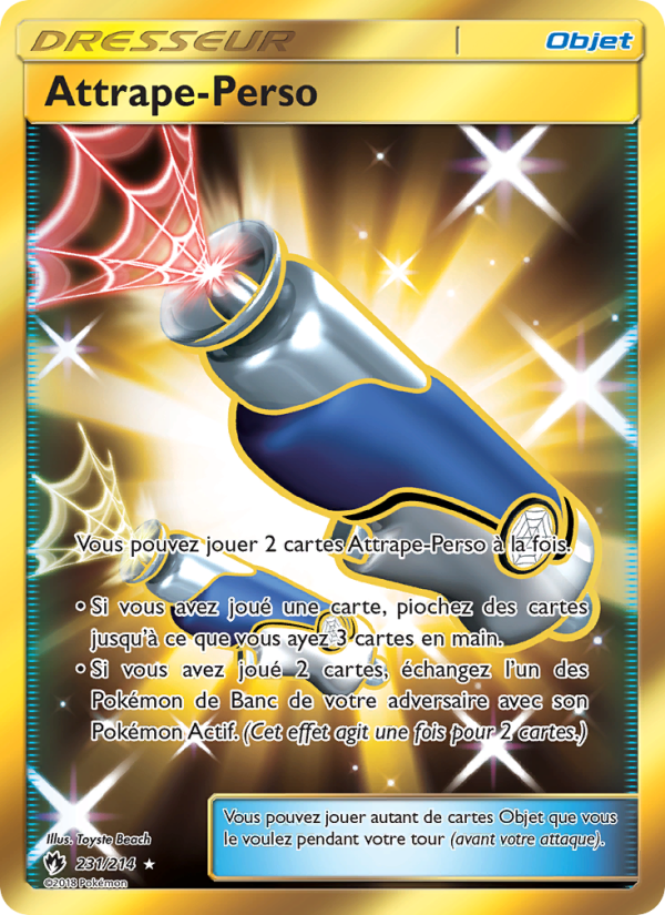 Attrape-Perso 231 — Lost Thunder (French Pokémon TCG card)