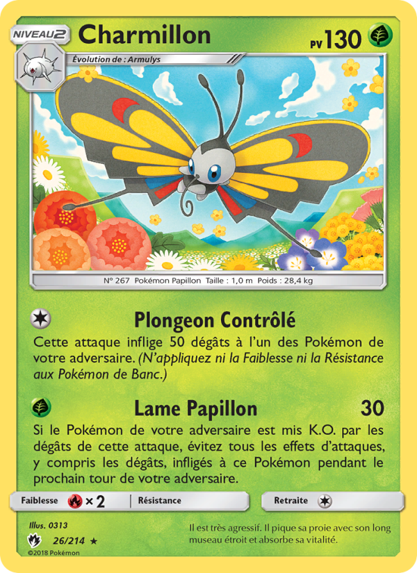 Charmillon 26 — Lost Thunder (French Pokémon TCG card)