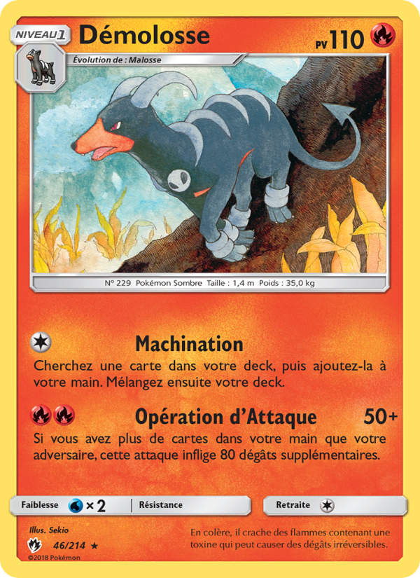 Démolosse 46 — Lost Thunder (French Pokémon TCG card)
