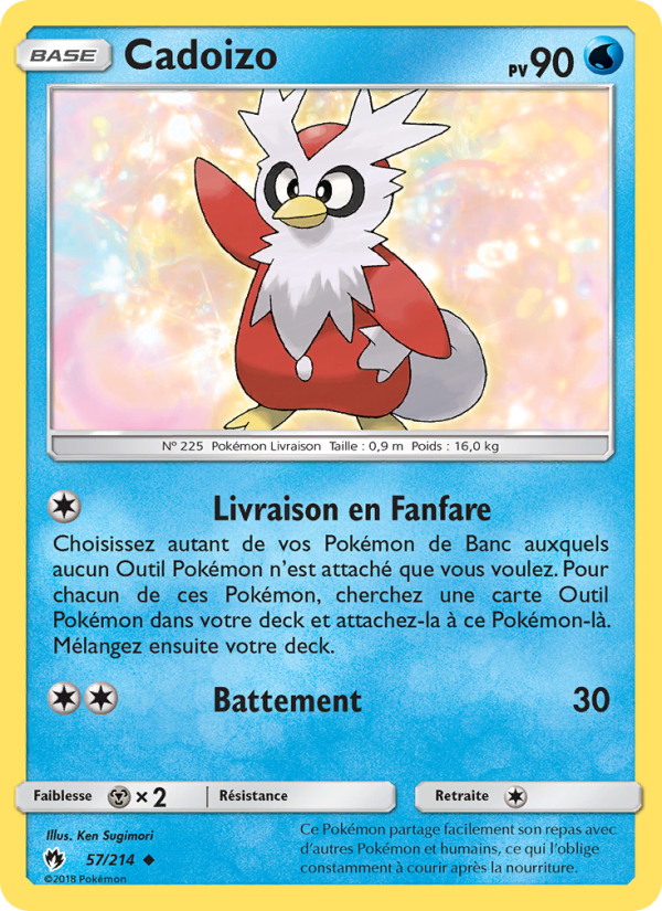 Cadoizo 57 — Lost Thunder (French Pokémon TCG card)
