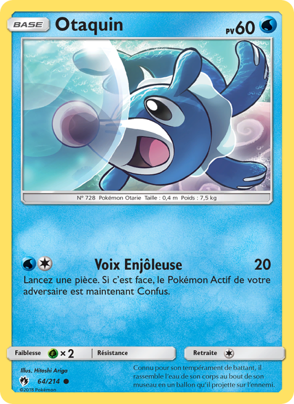 Otaquin 64 — Lost Thunder (French Pokémon TCG card)
