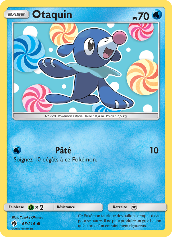 Otaquin 65 — Lost Thunder (French Pokémon TCG card)