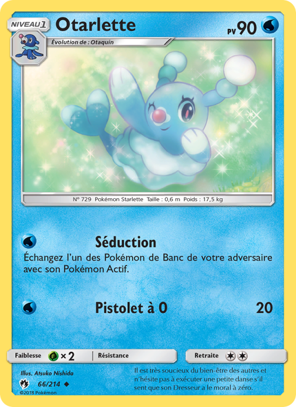 Otarlette 66 — Lost Thunder (French Pokémon TCG card)