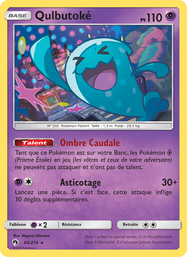 Qulbutoké 93 — Lost Thunder (French Pokémon TCG card)