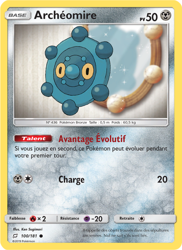 Archéomire 100 — Team Up (French Pokémon TCG card)