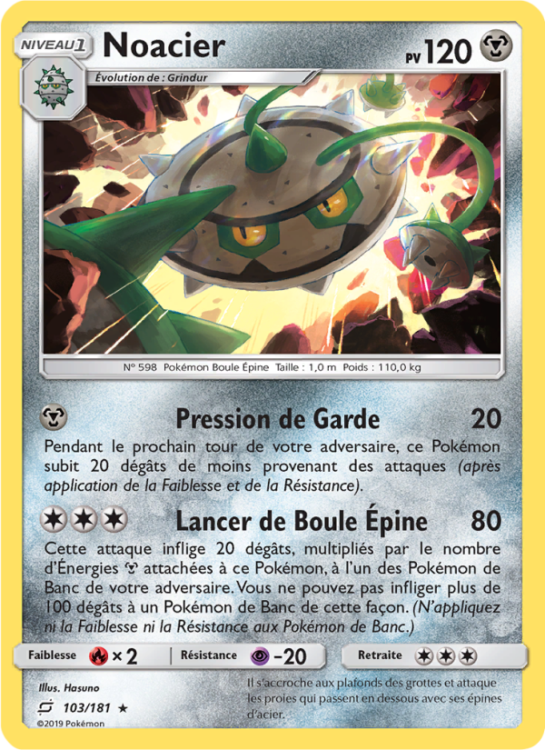 Noacier 103 — Team Up (French Pokémon TCG card)