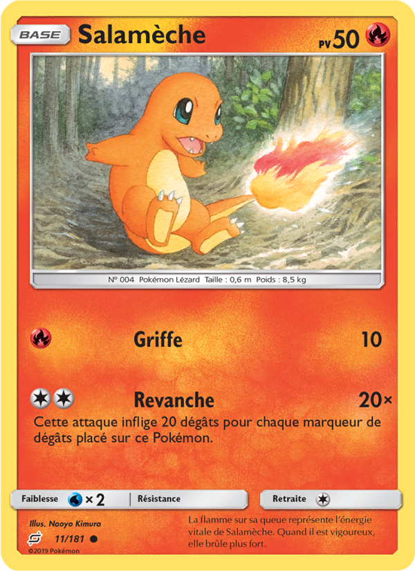 Salamèche 11 — Team Up (French Pokémon TCG card)