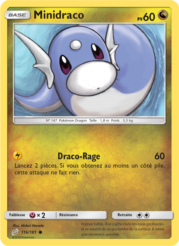 Minidraco 116 — Team Up (French Pokémon TCG card)