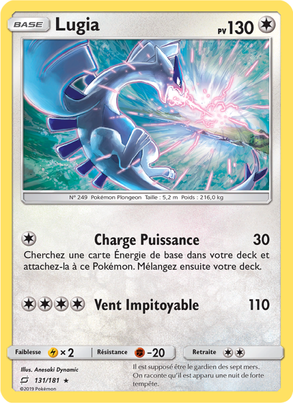 Lugia 131 — Team Up (French Pokémon TCG card)