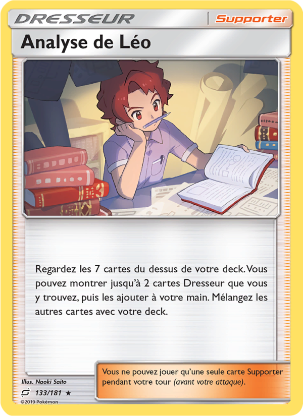 Analyse de Léo 133 — Team Up (French Pokémon TCG card)