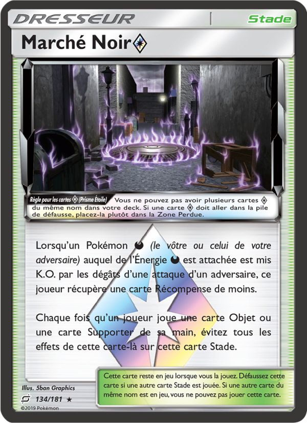 Marché Noir ◇ 134 — Team Up (French Pokémon TCG card)