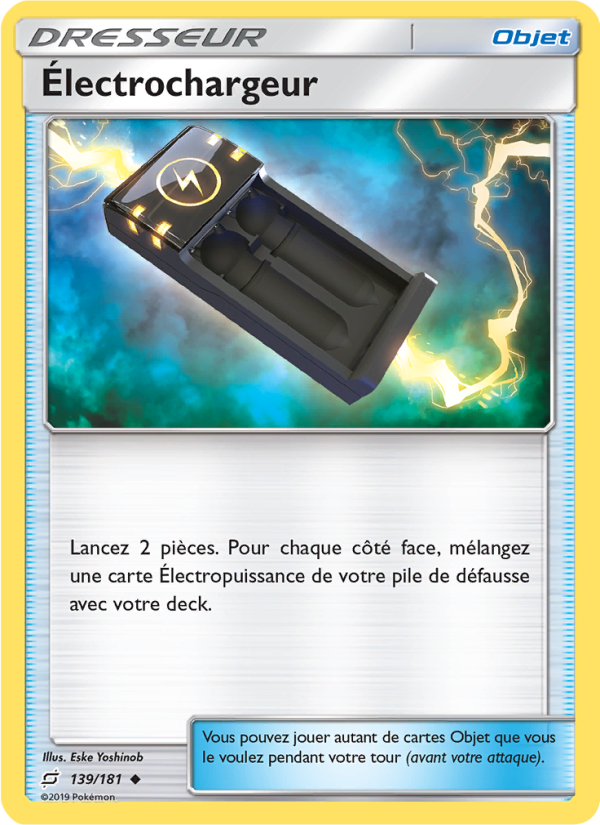 Électrochargeur 139 — Team Up (French Pokémon TCG card)