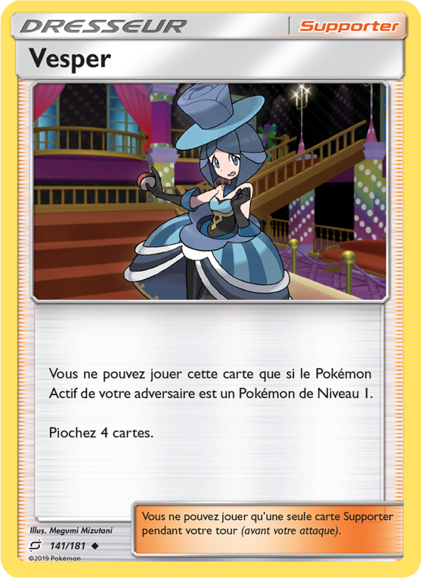 Vesper 141 — Team Up (French Pokémon TCG card)