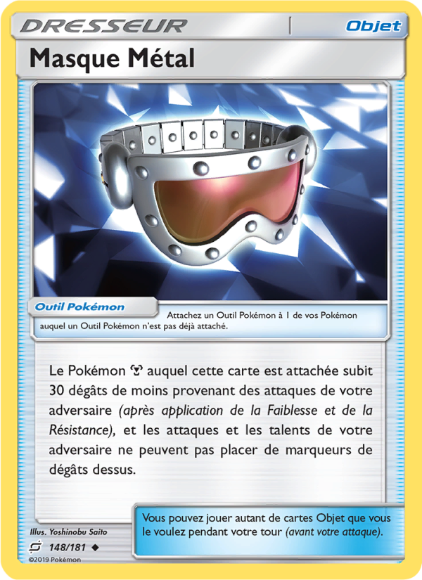 Masque Métal 148 — Team Up (French Pokémon TCG card)