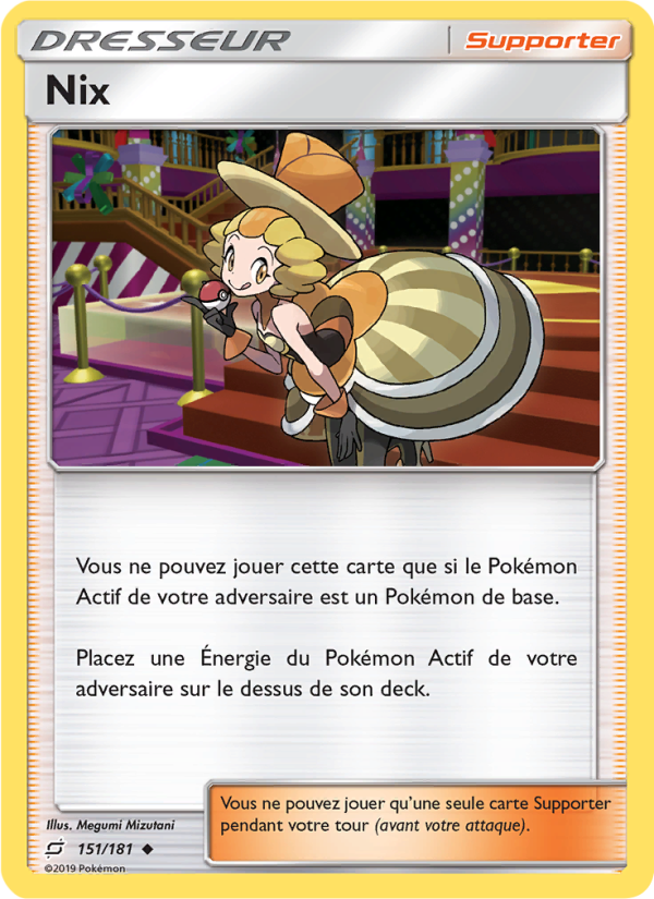 Nix 151 — Team Up (French Pokémon TCG card)