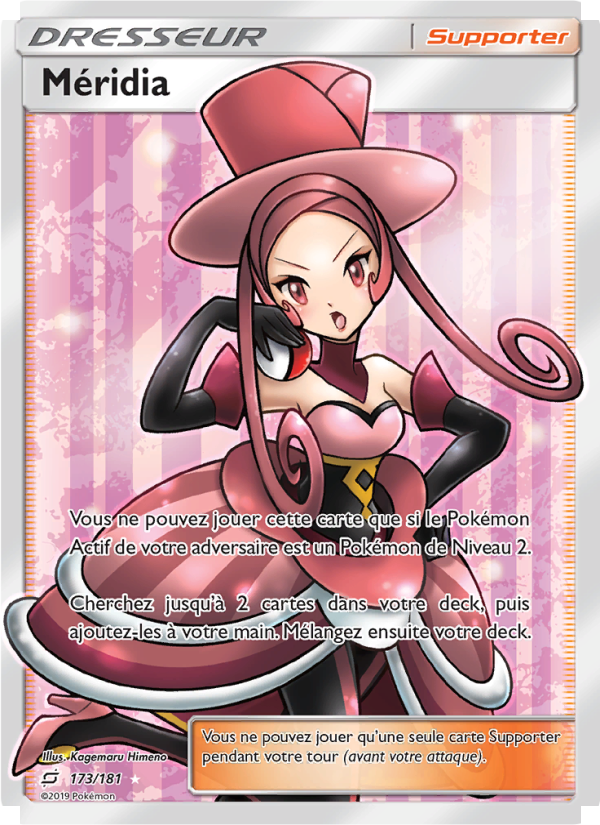 Méridia 173 — Team Up (French Pokémon TCG card)