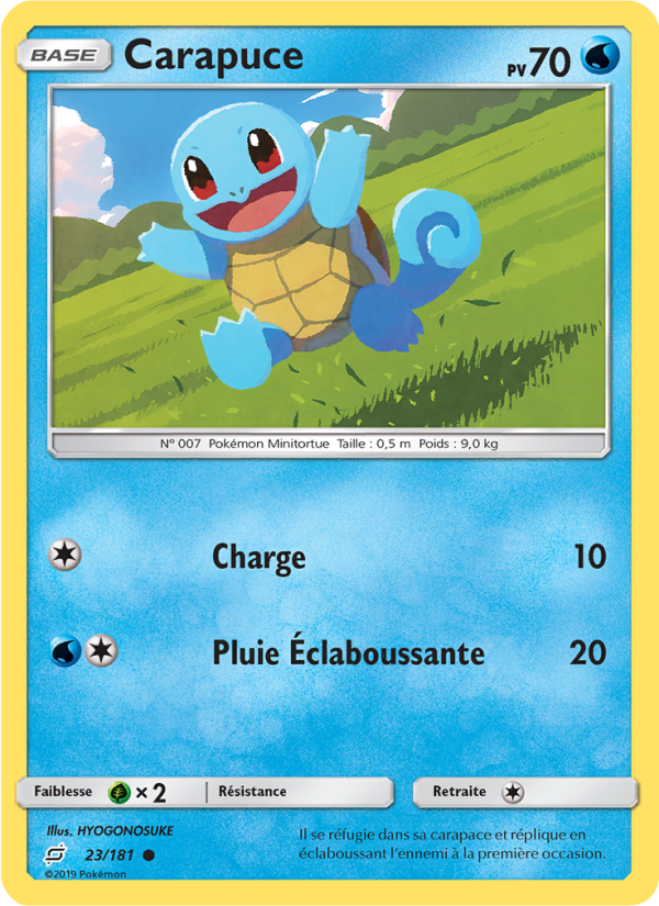 Carapuce 23 — Team Up (French Pokémon TCG card)