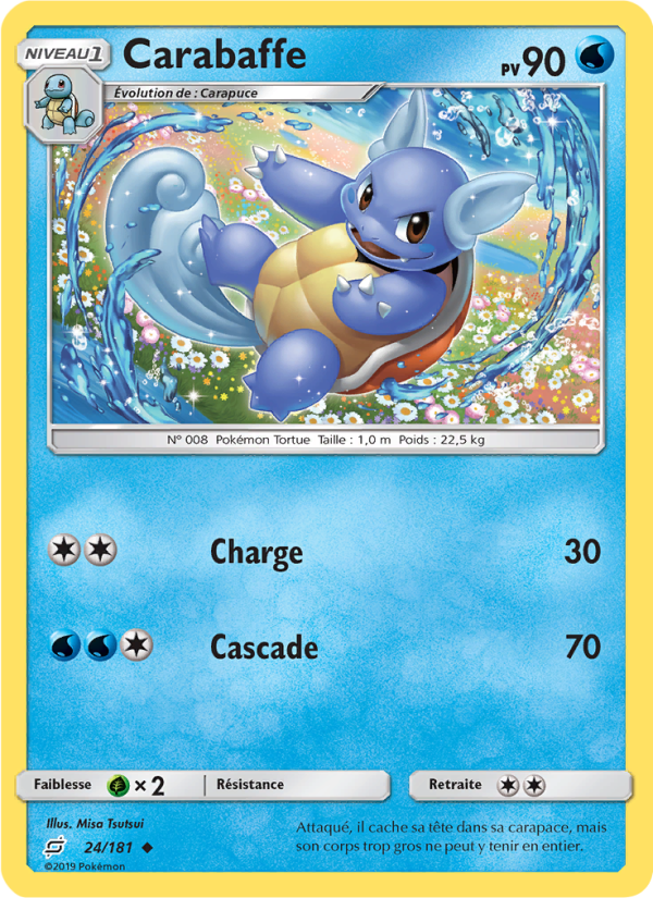 Carabaffe 24 — Team Up (French Pokémon TCG card)