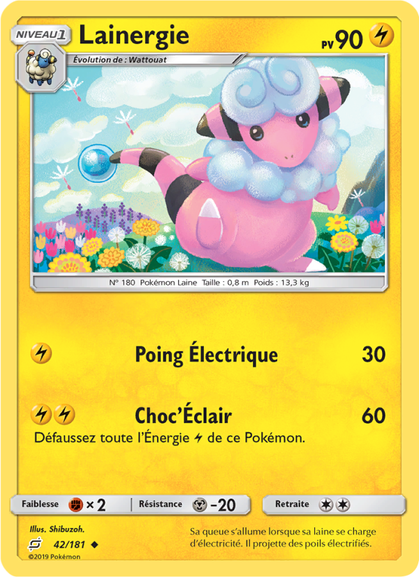 Lainergie 42 — Team Up (French Pokémon TCG card)