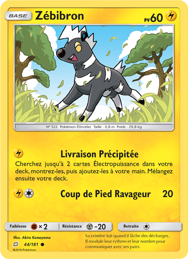 Zébibron 44 — Team Up (French Pokémon TCG card)