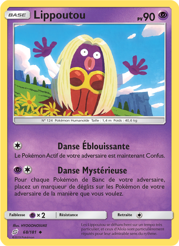 Lippoutou 68 — Team Up (French Pokémon TCG card)