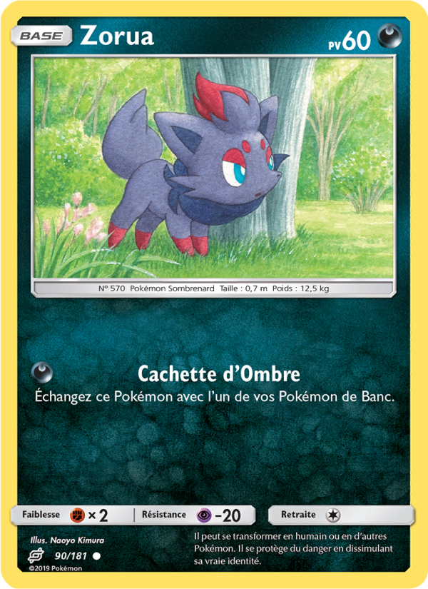 Zorua 90 — Team Up (French Pokémon TCG card)