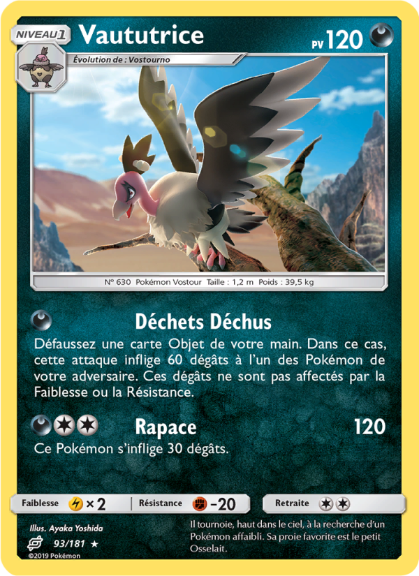 Vaututrice 93 — Team Up (French Pokémon TCG card)