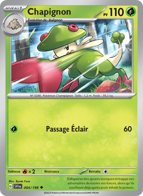 Chapignon 004 — Scarlet & Violet (French Pokémon TCG card)