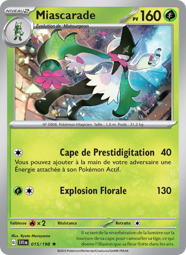 Miascarade 015 — Scarlet & Violet (French Pokémon TCG card)